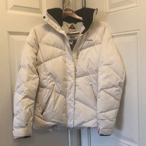 Columbia winter/ski jacket in white
